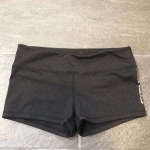 FitAid Black Booty Shorts Size Large EUC